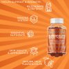 Superfruits Gummies - Vegan Collagen Booster 60 Count - Multivitamin For Stronger Healthier Hair, Skin & Nails - Image 2